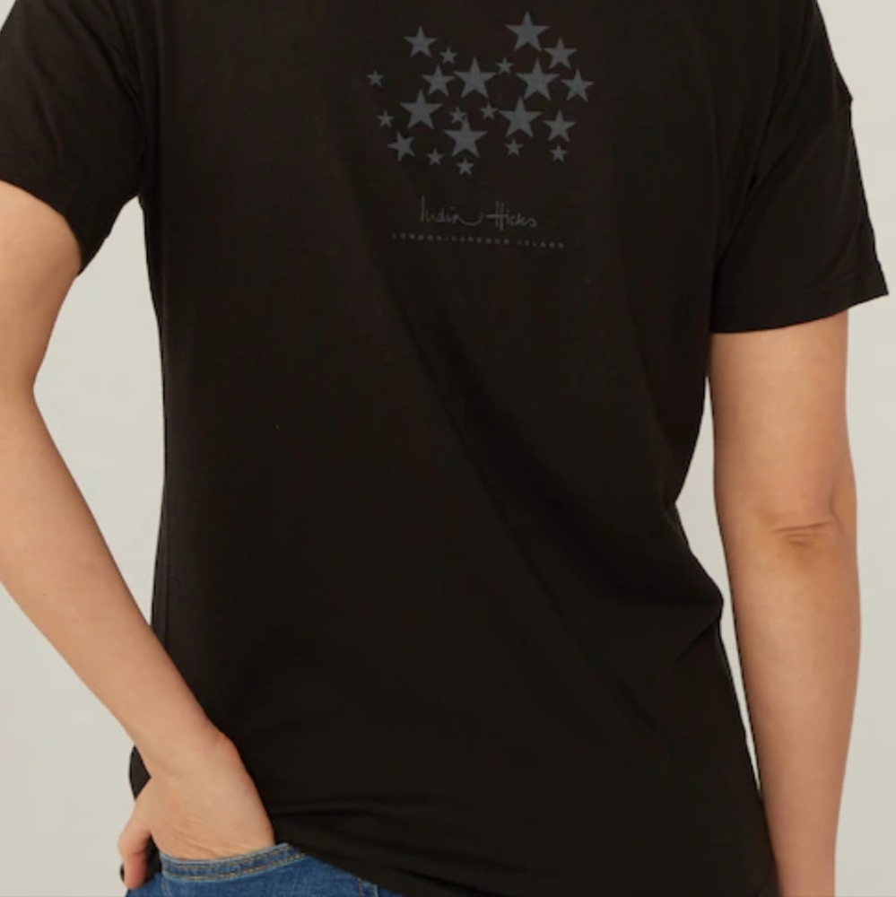 NIB [L] India Hicks Count Your Lucky Stars Tee Size L